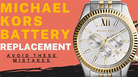 how to adjust a michael kors watch|michael kors watch battery chart.